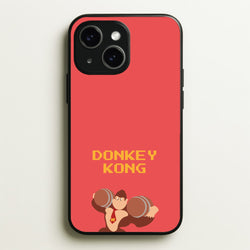 Donkey Kong  - The Super Mario Bros Phone Case for iPhone 15