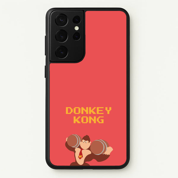 Donkey Kong  - The Super Mario Bros Phone Case for Galaxy S21 Ultra