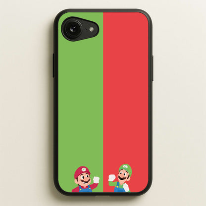 Mario And Luigi  - The Super Mario Bros Phone Case for iPhone 16e