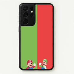 Mario And Luigi  - The Super Mario Bros Phone Case for Galaxy S21 Ultra