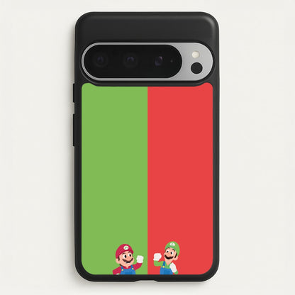 Mario And Luigi  - The Super Mario Bros Phone Case for Google Pixel 9 Pro XL