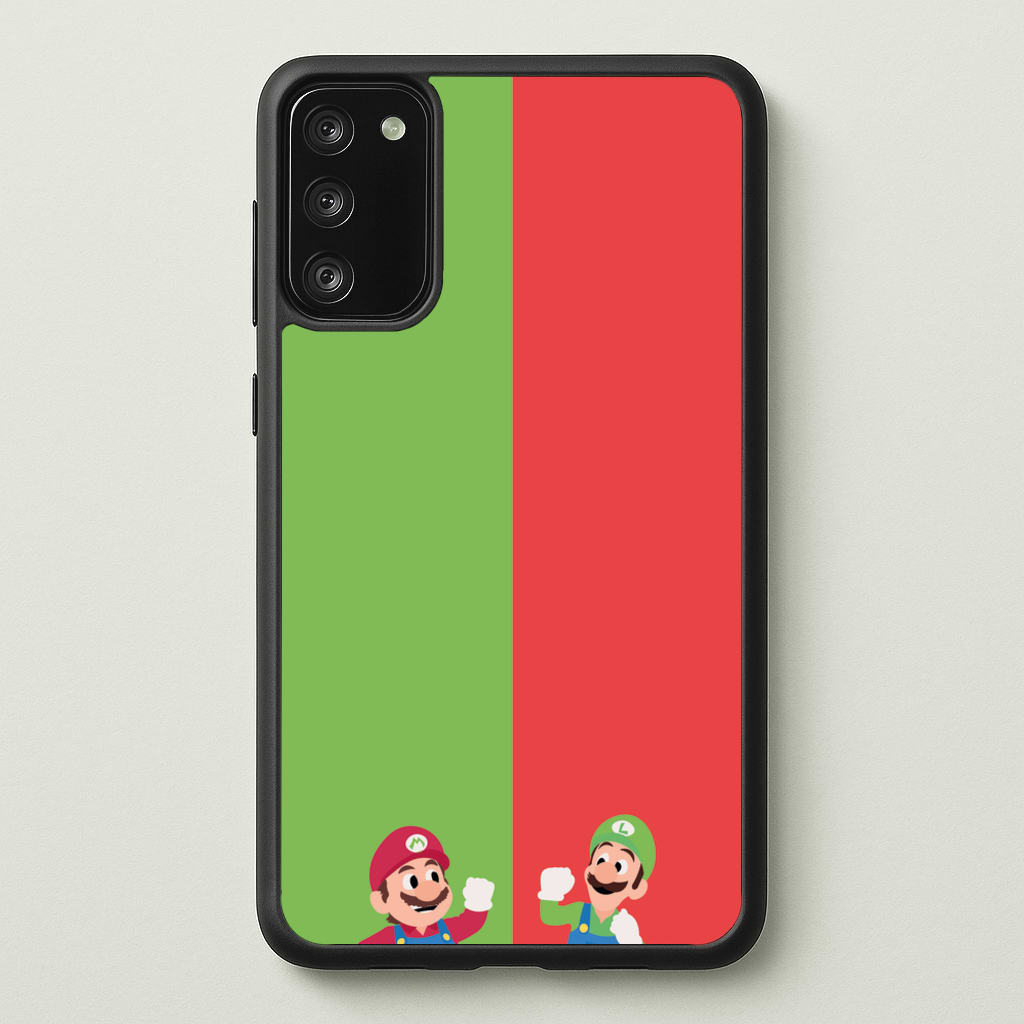 Mario And Luigi  - The Super Mario Bros Phone Case for Galaxy S20