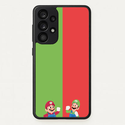 Mario And Luigi  - The Super Mario Bros Phone Case for Galaxy A33