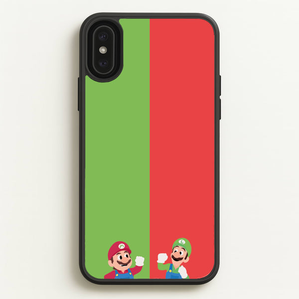 Mario And Luigi  - The Super Mario Bros Phone Case for iPhone XS Max