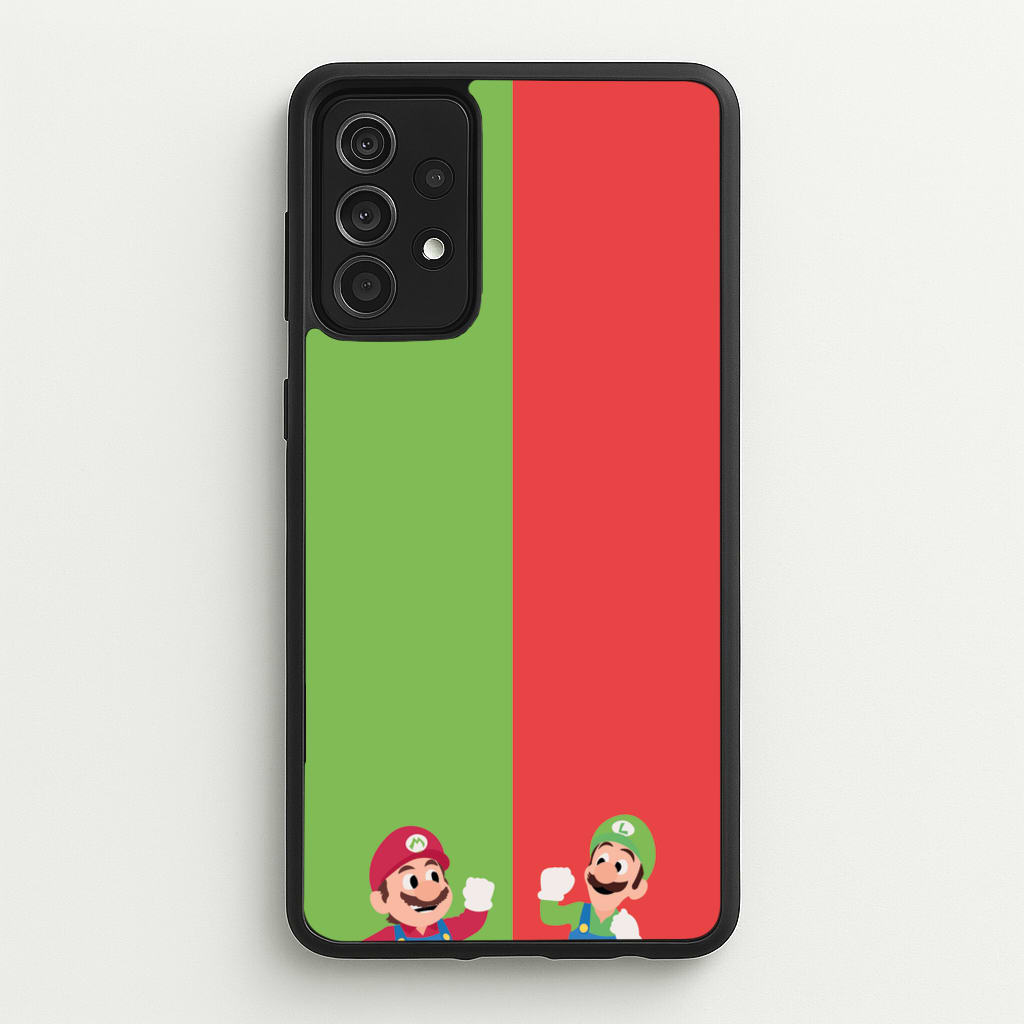 Mario And Luigi  - The Super Mario Bros Phone Case for Galaxy A52 / A52s