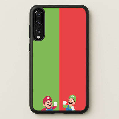 Mario And Luigi  - The Super Mario Bros Phone Case for Huawei P20 Pro