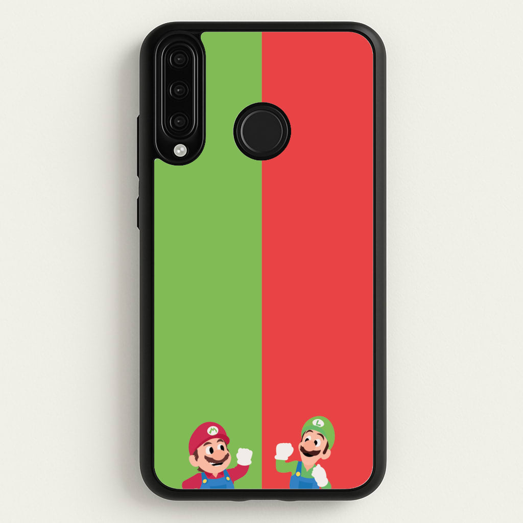 Mario And Luigi  - The Super Mario Bros Phone Case for Huawei P30 Lite