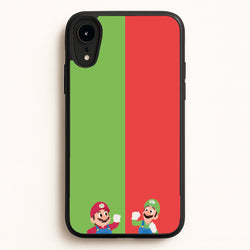 Mario And Luigi  - The Super Mario Bros Phone Case for iPhone XR