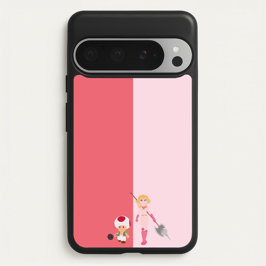 Toad And Peach  - The Super Mario Bros Phone Case for Google Pixel 9 Pro XL
