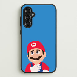 Worried Mario  - The Super Mario Bros Phone Case for Galaxy A14