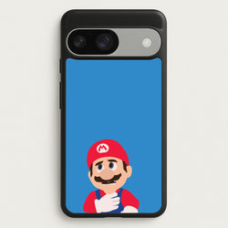 Worried Mario  - The Super Mario Bros Phone Case for Google Pixel 9 / 9 Pro