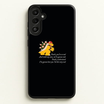 Peach, You're So Cool  - The Super Mario Bros Phone Case for Galaxy A36