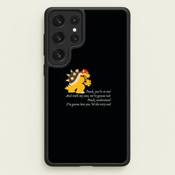 Peach, You're So Cool  - The Super Mario Bros Phone Case for Galaxy S23 Ultra