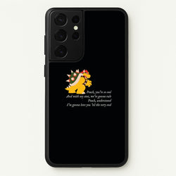 Peach, You're So Cool  - The Super Mario Bros Phone Case for Galaxy S21 Ultra
