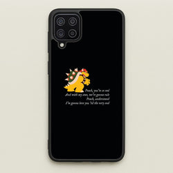 Peach, You're So Cool  - The Super Mario Bros Phone Case for Galaxy A12