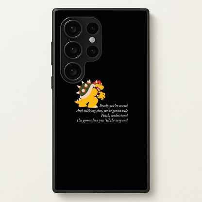 Peach, You're So Cool  - The Super Mario Bros Phone Case for Galaxy S24 Ultra