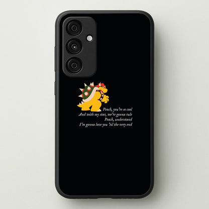 Peach, You're So Cool  - The Super Mario Bros Phone Case for Galaxy A15
