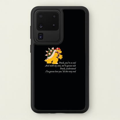 Peach, You're So Cool  - The Super Mario Bros Phone Case for Galaxy S20 Ultra
