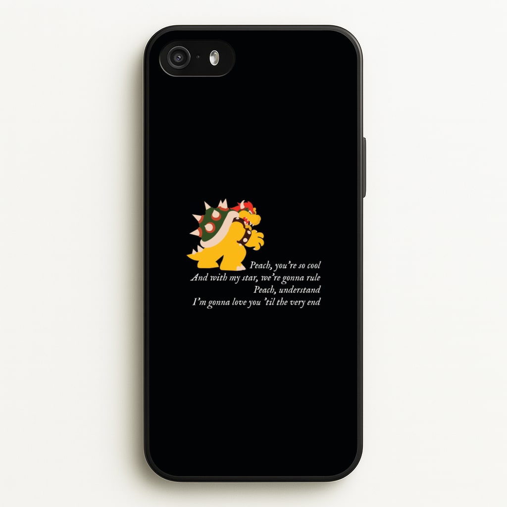 Peach, You're So Cool  - The Super Mario Bros Phone Case for iPhone 5 / 5s / SE 2016