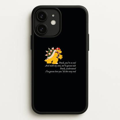 Peach, You're So Cool  - The Super Mario Bros Phone Case for iPhone 11