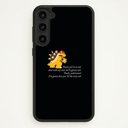 Peach, You're So Cool  - The Super Mario Bros Phone Case for Galaxy S23
