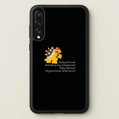 Peach, You're So Cool  - The Super Mario Bros Phone Case for Huawei P20 Pro