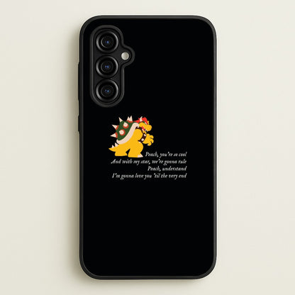 Peach, You're So Cool  - The Super Mario Bros Phone Case for Galaxy A54