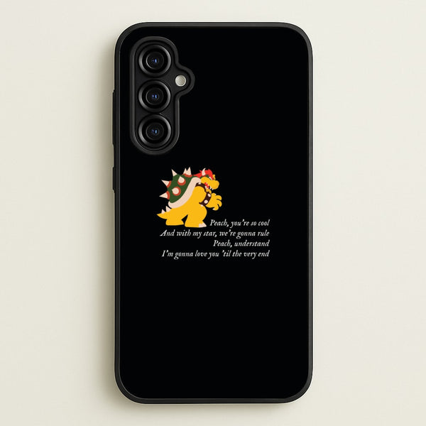 Peach, You're So Cool  - The Super Mario Bros Phone Case for Galaxy A54