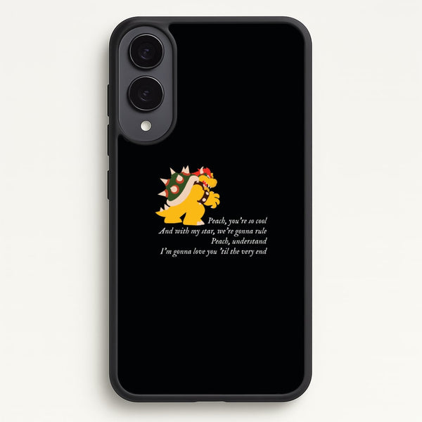 Peach, You're So Cool  - The Super Mario Bros Phone Case for Galaxy S25 Edge
