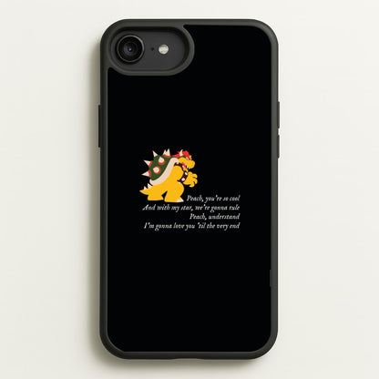 Peach, You're So Cool  - The Super Mario Bros Phone Case for iPhone 6 Plus / 7 Plus / 8 Plus