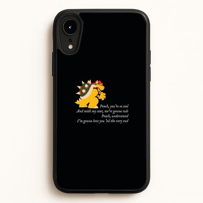 Peach, You're So Cool  - The Super Mario Bros Phone Case for iPhone XR