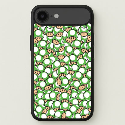 Mushroom Pattern - Green Phone Case for iPhone 17 Air
