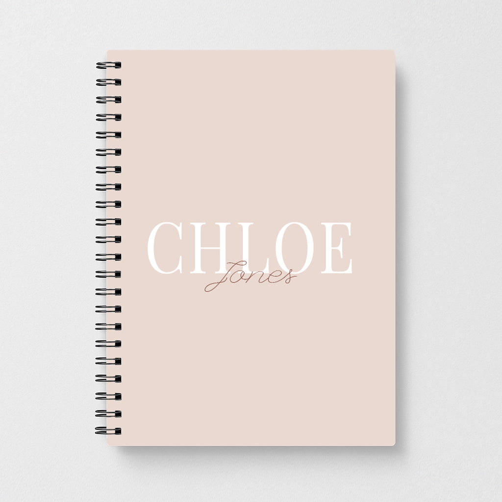 Elegant Personalised Notebook