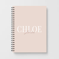 Elegant Personalised Notebook