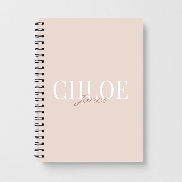 Elegant Personalised Notebook
