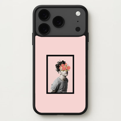 Matt - 1975 Flower Cencored Phone Case for iPhone 17 Pro Max