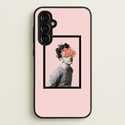 Matt - 1975 Flower Cencored  - The 1975 Phone Case for Galaxy A54