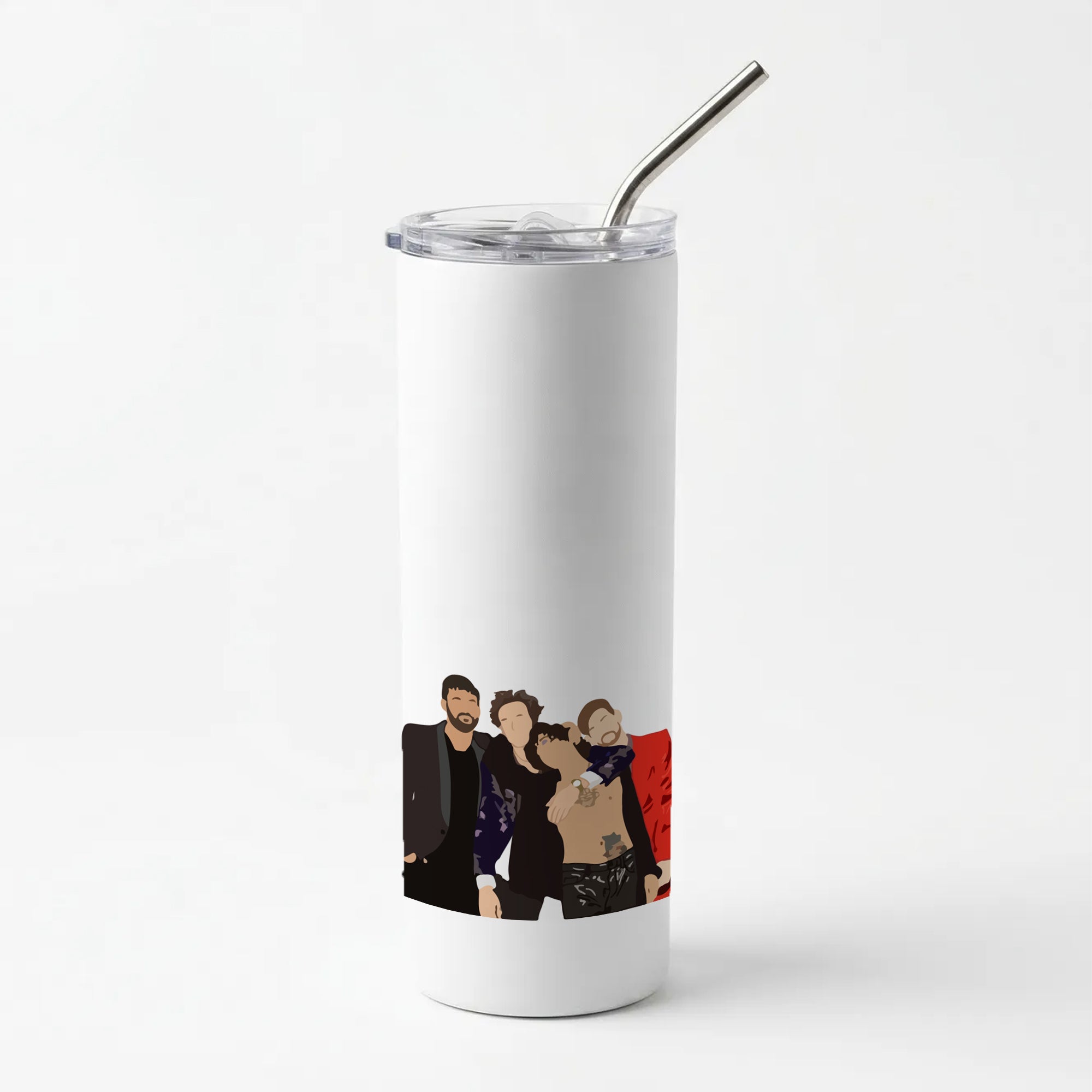 1975 Band  Skinny Tumbler