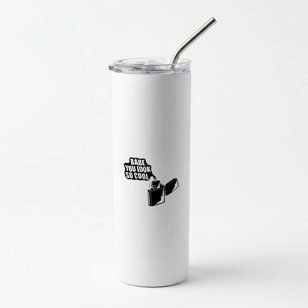 Babe, You Look So Cool - 1975 Skinny Tumbler