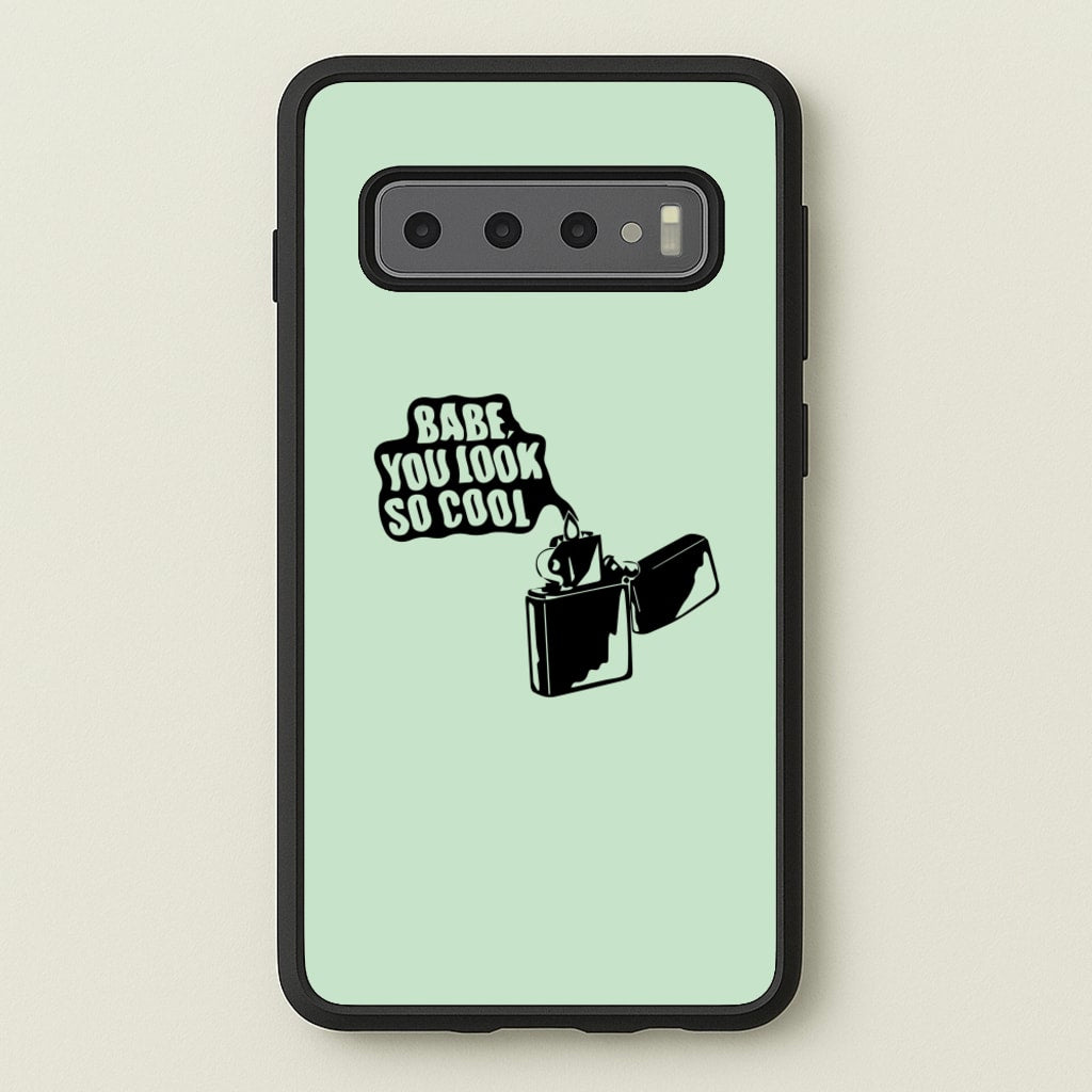 Babe, You Look So Cool - 1975  - The 1975 Phone Case for Galaxy S10 Plus