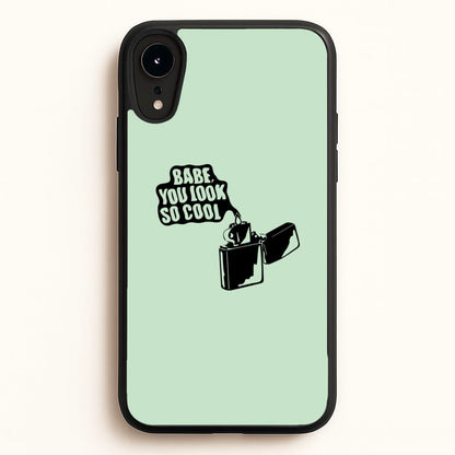 Babe, You Look So Cool - 1975  - The 1975 Phone Case for iPhone XR