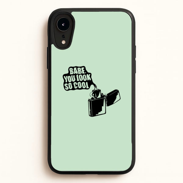 Babe, You Look So Cool - 1975  - The 1975 Phone Case for iPhone XR