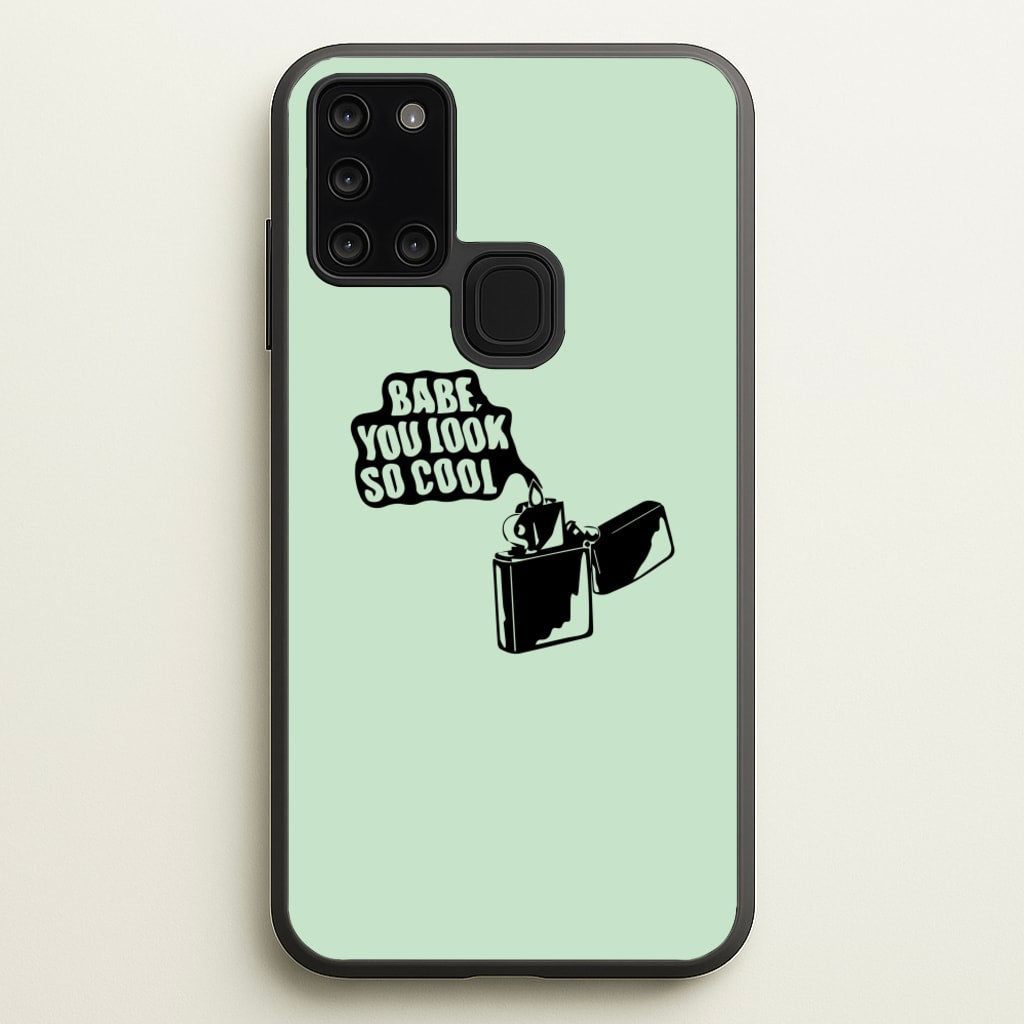Babe, You Look So Cool - 1975  - The 1975 Phone Case for Galaxy A21s