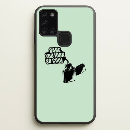 Babe, You Look So Cool - 1975  - The 1975 Phone Case for Galaxy A21s