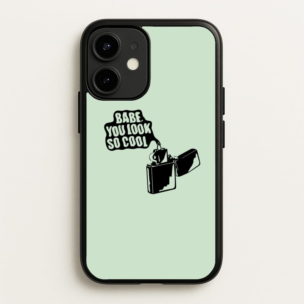 Babe, You Look So Cool - 1975  - The 1975 Phone Case for iPhone 12 Mini
