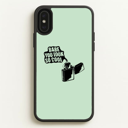 Babe, You Look So Cool - 1975  - The 1975 Phone Case for iPhone XS Max