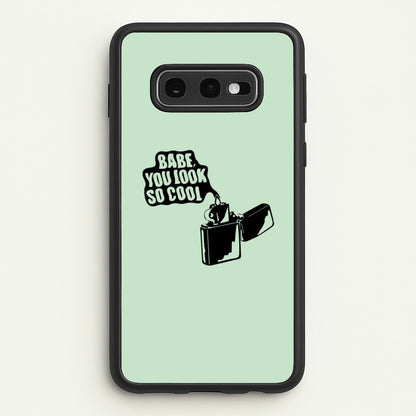 Babe, You Look So Cool - 1975  - The 1975 Phone Case for Galaxy S10e