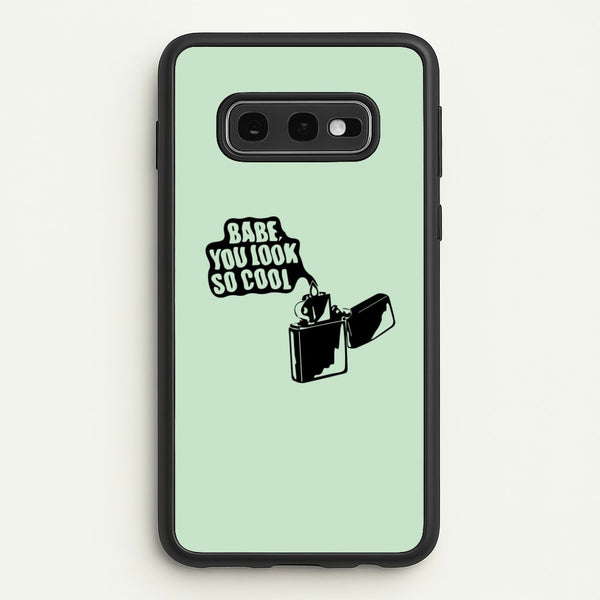 Babe, You Look So Cool - 1975  - The 1975 Phone Case for Galaxy S10e
