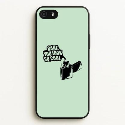 Babe, You Look So Cool - 1975  - The 1975 Phone Case for iPhone 5 / 5s / SE 2016