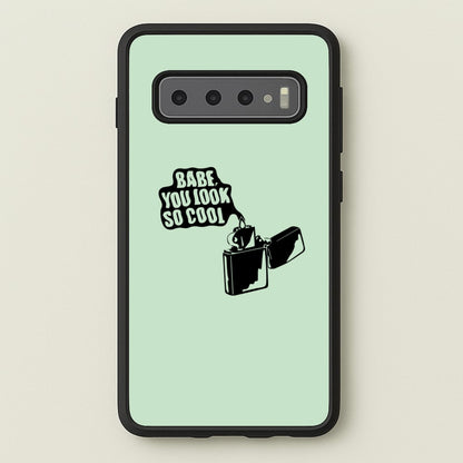 Babe, You Look So Cool - 1975  - The 1975 Phone Case for Galaxy S10